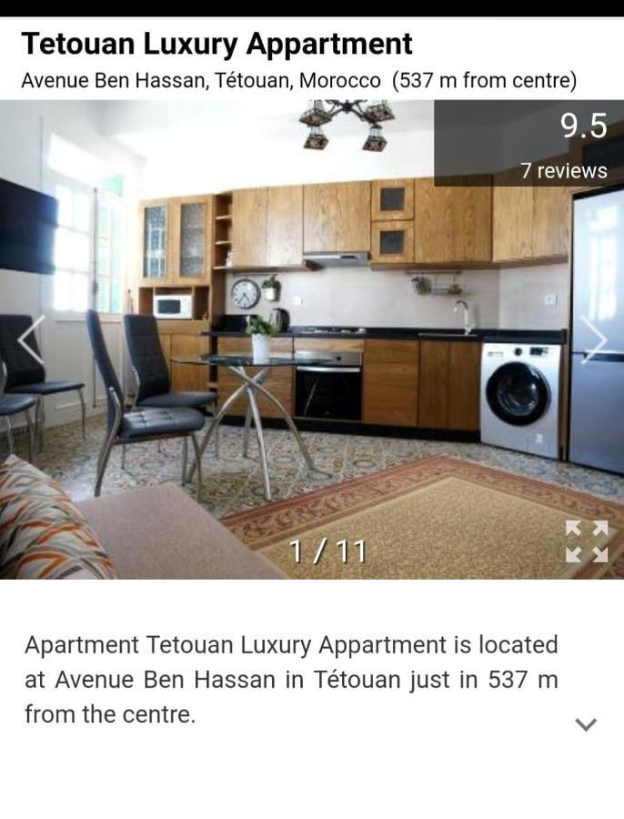 Tetouan Luxury Apartment Exterior foto